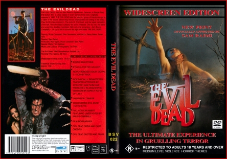 The Evil Dead BIG SKY VIDEO DVD 2002 AUSTRALIA