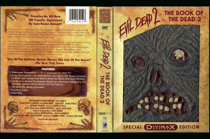 EVIL DEAD 2 DVD ANCHORBAY BOTD 2005 USA
