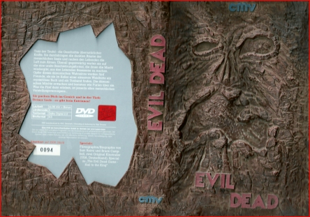 The Evil Dead CMV LASERVISION DVD 2001 GERMANY