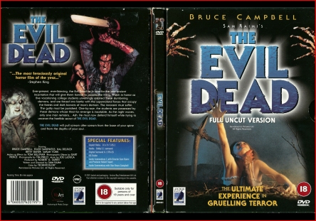 The Evil Dead Anchor Bay dvd 2001 U.K.