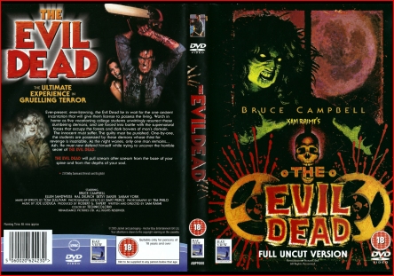 The Evil Dead Anchor Bay dvd 2005 U.K.