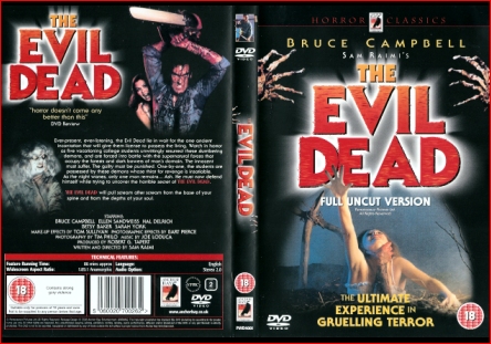 The Evil Dead Anchor Bay dvd 2006 U.K.