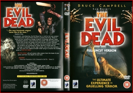 The Evil Dead Anchor Bay dvd 2005 U.K.